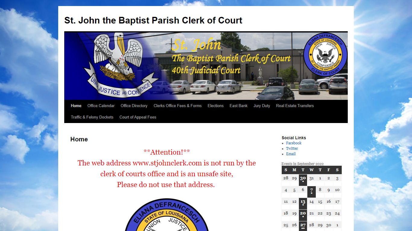 St. John the Baptist Parish Clerk of Court